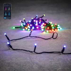 Luca Lighting Smart Lighting snoer d.groen 50led RGB IP44 en timer adapter included - l500cm