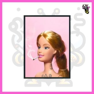 Stoned Barbie Canvas